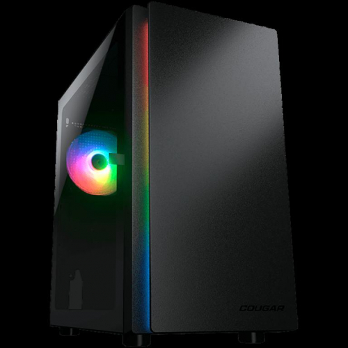 COUGAR PURITY RGB PC Case, Mini Tower, Black