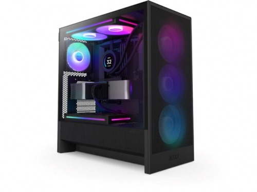 NZXT H5 Flow RGB Midi Tower Black