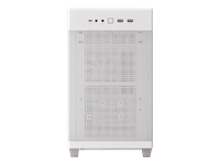 ASUS Prime AP201 MicroATX Case White Edition Tool-Free Side Panels and Quasi-Filter Mesh Panels