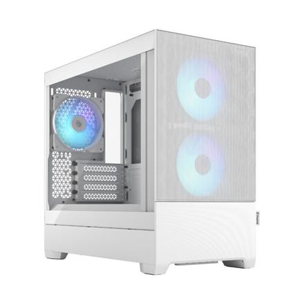 Fractal Design | Pop Mini Air RGB | Side window | White TG Clear Tint | mATX, Mini ITX | Power supply included No | ATX