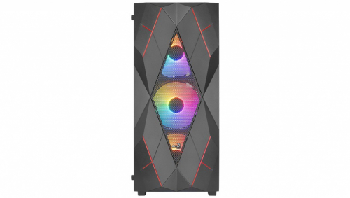 AeroCool Case AeroCool Volcan Black Mid Tower RGB