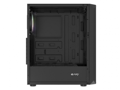 FURY SHOBO HOUSING SH4 RGB MIDI TOWER WITH WINDOW, BLACK