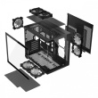 MODECOM Computer case Volcano Panorama APEX ARGB 7F MIDI grey