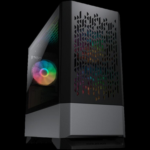 COUGAR MG140 Air RGB PC Case, Mini Tower, Black