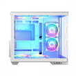 MODECOM Computer case Volcano Panorama Midi white