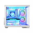 MODECOM Computer case Volcano Panorama Midi white