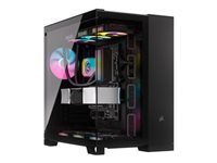 CORSAIR iCUE LINK 6500X RGB Tempered Glass Mid Tower Black