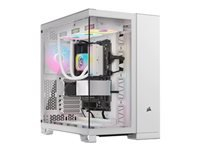 CORSAIR iCUE LINK 6500X RGB Tempered Glass Mid Tower White