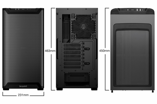 be quiet! PURE BASE 501 Airflow Black Midi Tower