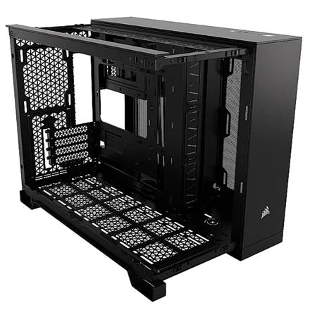 Corsair Dual Chamber PC Case | 2500X | Black | Mid Tower | Power supply included No | ATX