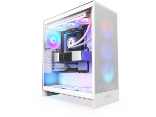 NZXT PC case NZXT H7 FLOW RGB MIDI white