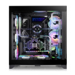 Thermaltake PC case CTE E600 MX Tempered Glass, glass side - black