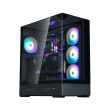 Zalman PC case P40 Prism Mid-Tower Tempered Glass black