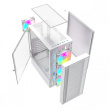 Gembird Computer Case Midi Tower Fornax 4000 ARGB white