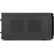 Sharkoon QB One Schwarz - Midi/Minitower ITX, Mini-ITX 3,5 