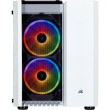 MIDI Corsair Crystal Series 280X RGB weiß. Glasfenster