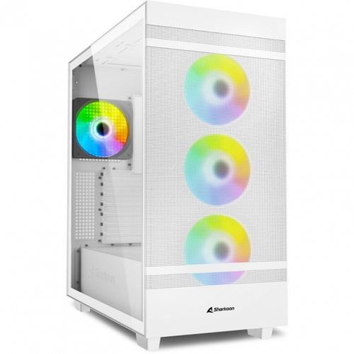 Midi Sharkoon Rebel C50 RGB White