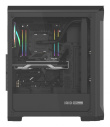 GENESIS Irid 505 ARGB Midi Tower Black, Transparent