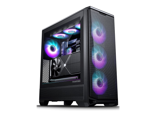 PHANTEKS Eclipse G400A Midi-Tower, Tempered Glass, D-RGB, black