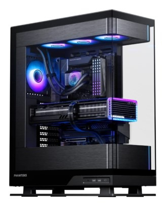 PHANTEKS Evolv X2 PC case, Midi-Tower, E-ATX, Tempered Glass, DRGB, black