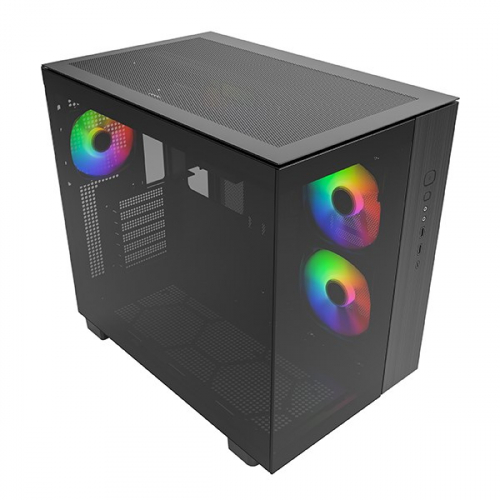 Montech KING 65 PRO PC Case, Midi-Tower, ATX, ARGB, Tempered Glass -black