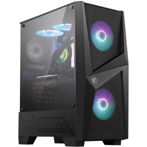 MIDI MSI MAG FORGE 100R | black. window. RGB
