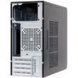 Chieftec Elox Series HT-01B - Tower - micro ATX - no power supply - black - USB/Audio