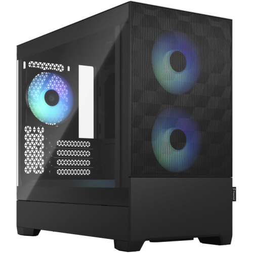 Mini Fractal Design Pop Mini Air Must Window