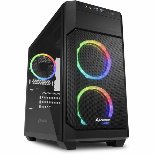 Mini Sharkoon V1000 RGB Black
