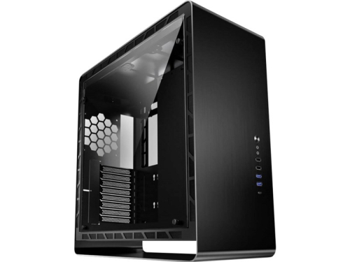 Jonsbo UMX6 Midi-Tower, Tempered Glass - schwarz (UMX6 Black)
