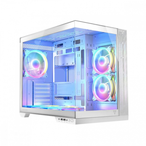 MODECOM Computer case Volcano Panorama APEX ARGB 5F MIDI white