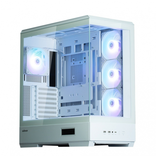 Zalman ZALMAN P50 DS WHITE Mid-Tower 4x ARGB Fans