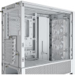 Corsair PC Case | Frame 4000D RS Modular | White | Mid-Tower | Power supply included No