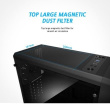 Zalman PC case S3 TG ATX Mid Tower PC Case TG fan x3
