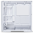 Lian Li LANCOOL 207 PC Case, Midi-Tower, ATX, Tempered Glass - white
