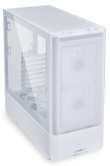 Lian Li LANCOOL 207 PC Case, Midi-Tower, ATX, Tempered Glass - white