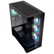 Kolink Unity Peak ARGB Midi-Tower Showcase, Tempered Glass - black