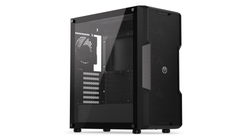Case|ENDORFY|Regnum 400 Air|MidiTower|Case product features Transparent panel|Not included|ATX|MicroATX|MiniITX|Colour Black|EY2A008