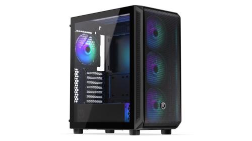 Case|ENDORFY|Arx 500 ARGB|MidiTower|Case product features Transparent panel|Not included|ATX|MicroATX|MiniITX|Colour Black|EY2A011
