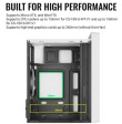 AeroCool PC case CS-109 RGB USB 3.0 Mini Tower white