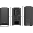 Midi be quiet! SILENT BASE 601 black