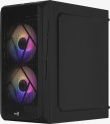AeroCool CS-107 BLACK ARGB USB 3.0 Mini Tower