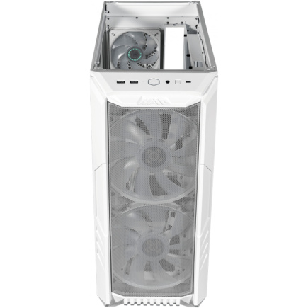 CoolerMaster HAF 500 Valge (Valge/TG)