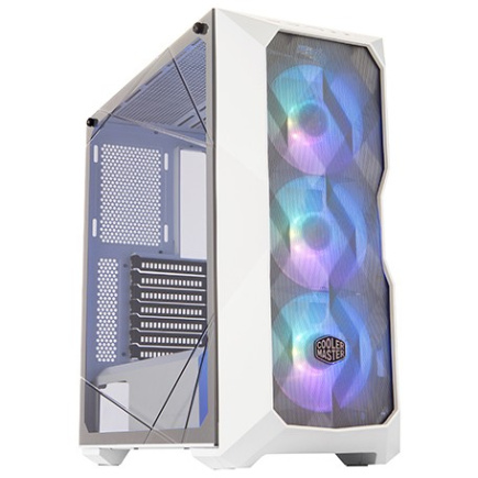 CoolerMaster MasterBox TD500 Mesh White/Controller