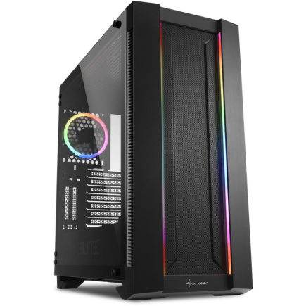 Sharkoon Elite Shark CA200M ATX/E-ATX 1xGlas Must