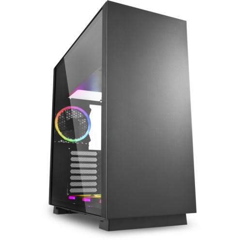 Sharkoon Pure Steel ARGB ATX/E-ATX 1xGlas Must