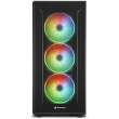 Sharkoon TG6M RGB ATX 1xGlas Must