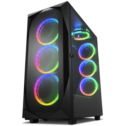 Sharkoon REV300 ATX/E-ATX 2xGlas Must