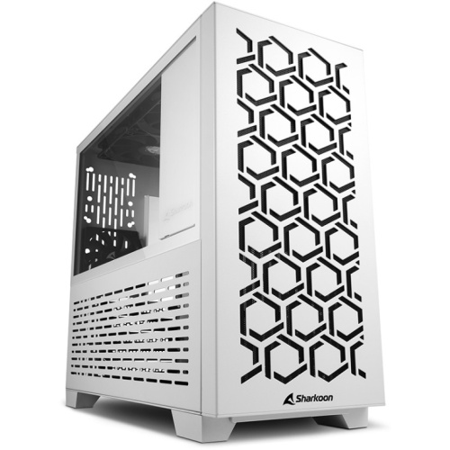 Sharkoon MS-Y1000 mATX/ITX 1xGlas Valge