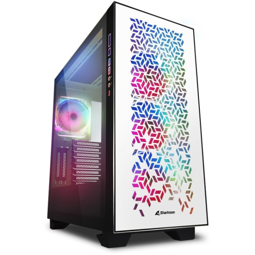 Sharkoon Elite Shark CA300H ATX 2xGlas Белый